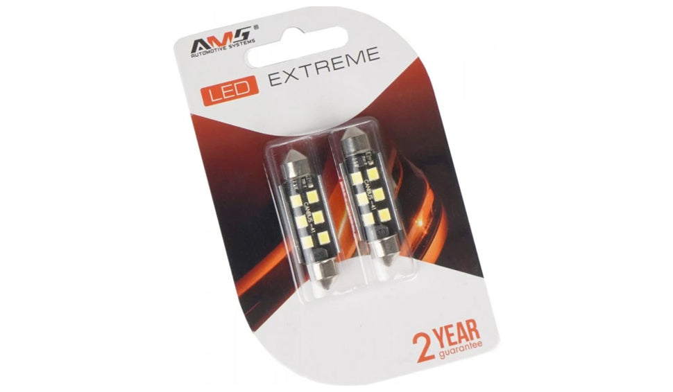 LED-лампы EXTREME C5W E6 T11 41 CANBUS 5500K