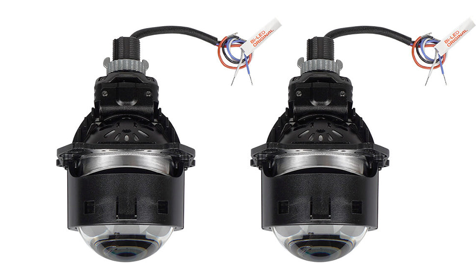 Автомобильные линзы AMS Bi-LED А3 Max Plus 5000K/5500K 3'' F/R
