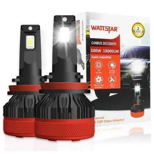 Автомобильная лампа Wattstar Led с CAN 100WAT 6500K N21 H7, H11, HB4(9006), HB3(9005), H1 9-50V
