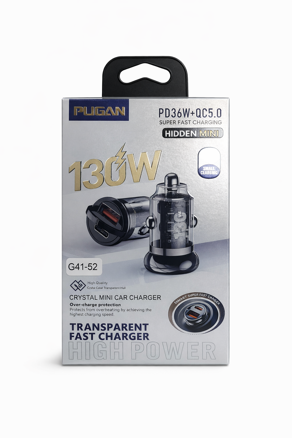 Автомобильное зарядное устройство 130W g41-52