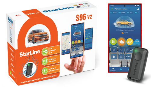 Автосигнализация StarLine S96 V2 LTE-GPS