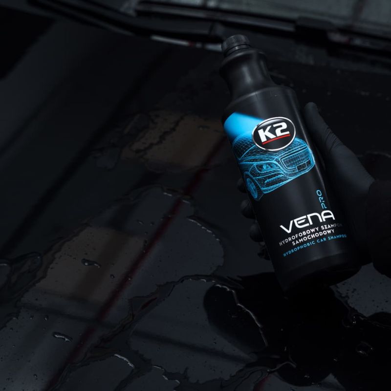 K2 VENA PRO 1л -  Премиальный автошампунь, ультра концентрированный, с густой и пышной пеной