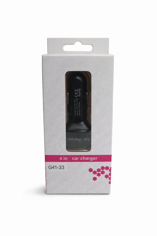 Автомобильное зарядное устройство с вольтажом USB G41-33