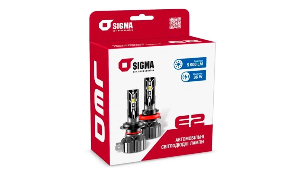 LED-лампы Sigma E2 (H11, H7)