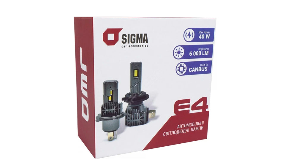 LED-лампы Sigma E4 (H11, H7)
