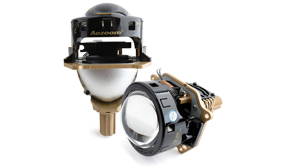 Автомобильные линзы AMS Bi-LED А2 Max 3'' F/R