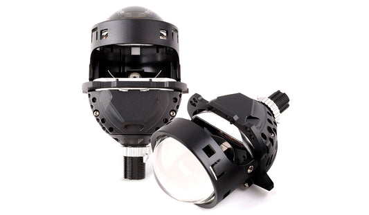 Автомобильные линзы AMS Bi-LED А8 Matt 5000K 3'' F/R