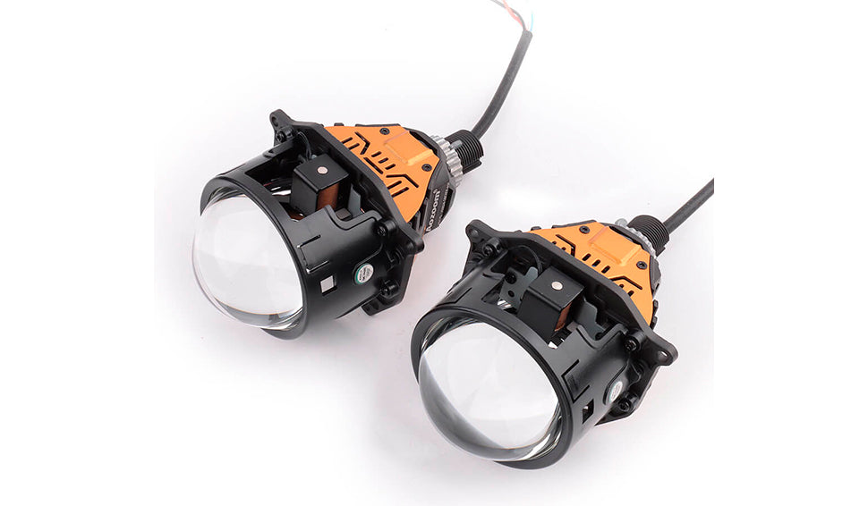 Автомобильные линзы AMS Bi-LED A9 5500K 3.0 FR