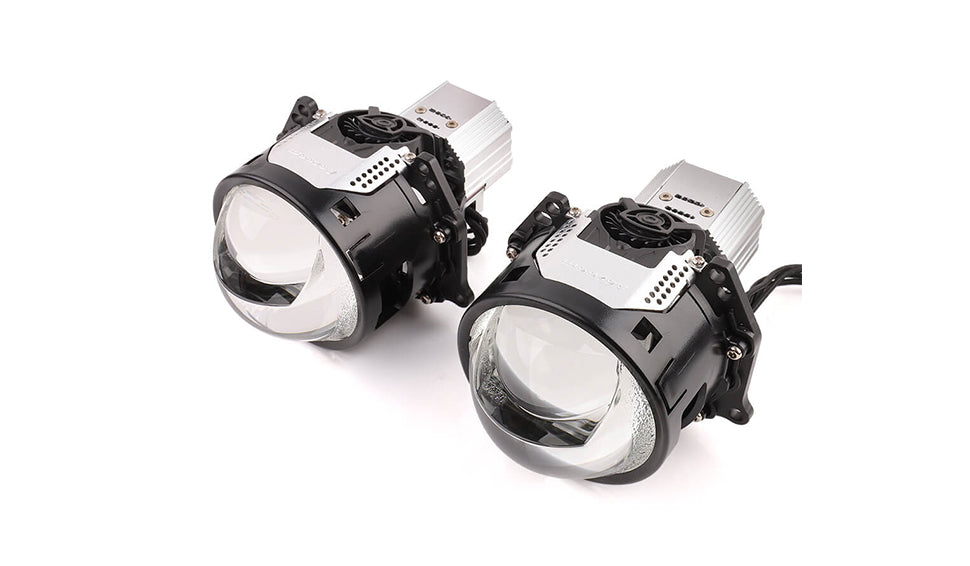 Автомобильные линзы AMS Bi-LED U10 3'' F (5-проводная)